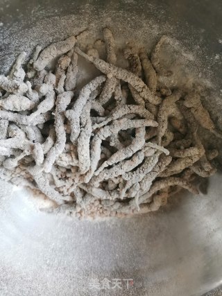 油炸构树花的做法步骤：6