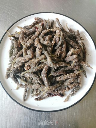 油炸构树花的做法步骤：10