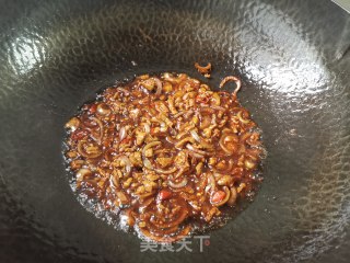 双葱肉丁土豆泥的做法步骤：7