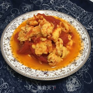 西红柿炒鸡蛋的做法步骤：8