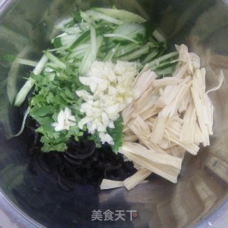 凉拌三丝的做法步骤：3