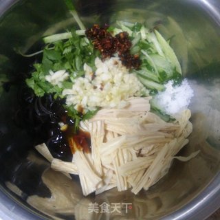 凉拌三丝的做法步骤：5