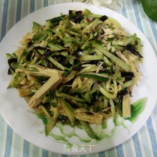 凉拌三丝的做法步骤：7