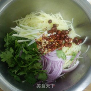 凉拌洋芋丝的做法步骤：5