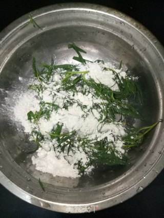 蒸扫帚苗的做法步骤：3