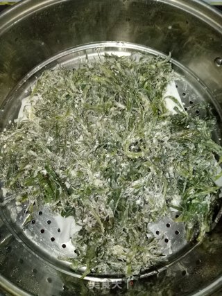 蒸扫帚苗的做法步骤：7