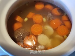 山药胡萝卜鸡汤的做法步骤：12