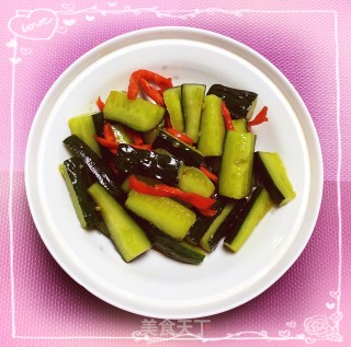 酸辣黄瓜的做法步骤：9