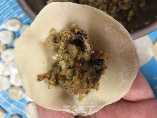 全麦木耳香菇水饺的做法步骤：9