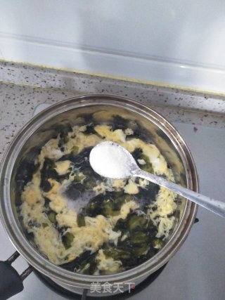紫菜鸡蛋汤（超简单）的做法步骤：6