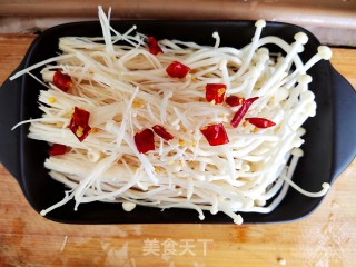蒜蓉金针菇的做法步骤：2
