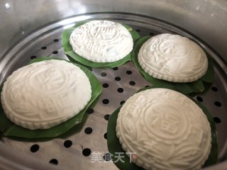 莆仙红团(绿豆馅)的做法步骤：10