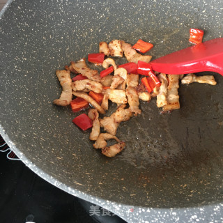 青瓜炒肉片的做法步骤：13