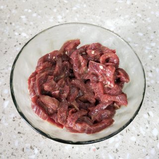牛肉丝炒四季豆的做法步骤：5