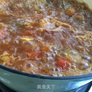 番茄牛肉炖红萝卜的做法步骤：12