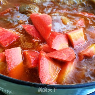 番茄牛肉炖红萝卜的做法步骤：13