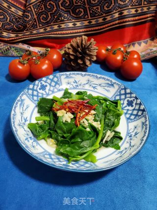 油泼木耳菜的做法步骤：11