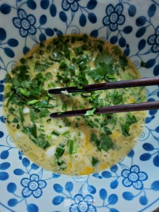 烙生蚝鸡蛋饼的做法步骤：13