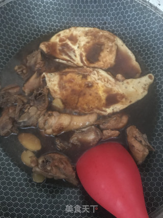 黄酒炒鸡汤的做法步骤：16
