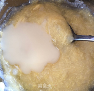 玉米鲜奶蛋糊的做法步骤：6