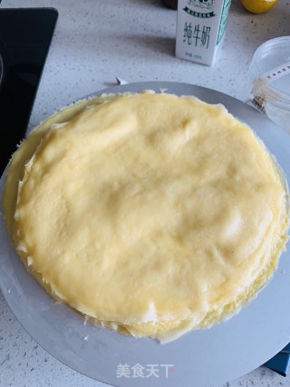 榴莲千层蛋糕的做法步骤：3