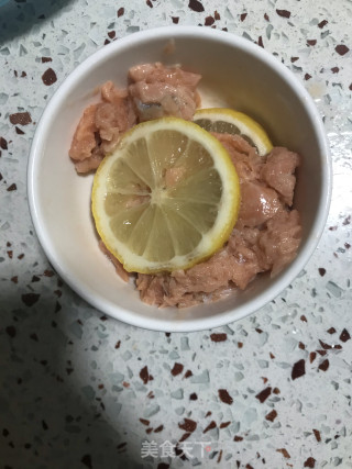 芝士三文鱼蒸糕的做法步骤：1