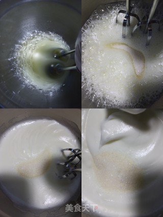 摩卡咸奶油蛋糕卷的做法步骤：3