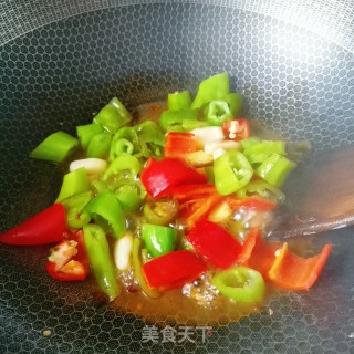 爆炒熟牛腩的做法步骤：3