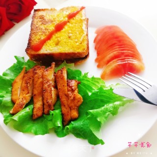 香煎奥尔良鸡排的做法步骤：7