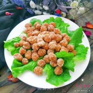 鸡米花的做法步骤：14