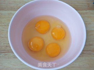 葱香火腿煎蛋的做法步骤：3