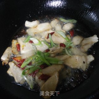五花肉炖芸豆的做法步骤：4