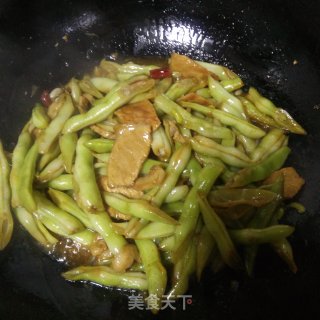 五花肉炖芸豆的做法步骤：7