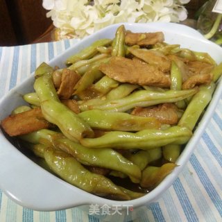 五花肉炖芸豆的做法步骤：8