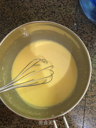 卡士达酱车轮饼的做法步骤：1