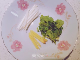 白灼圆生菜的做法步骤：2