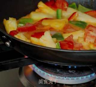 菠萝豆腐的做法步骤：2