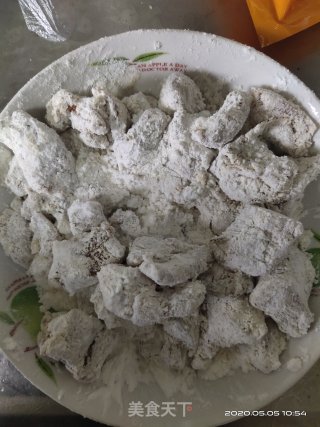 鸡米花的做法步骤：2
