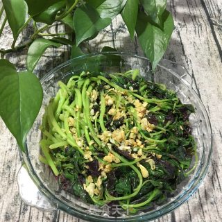 蒜蓉拌苋菜的做法步骤：7