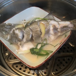 清蒸鲈鱼的做法步骤：2