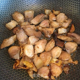 萝卜干烧肉的做法步骤：4