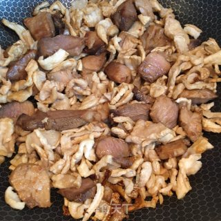 萝卜干烧肉的做法步骤：5
