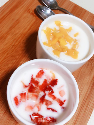 水果酸奶的做法步骤：3