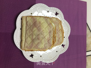 双色鸡蛋肉松吐司的做法步骤：8