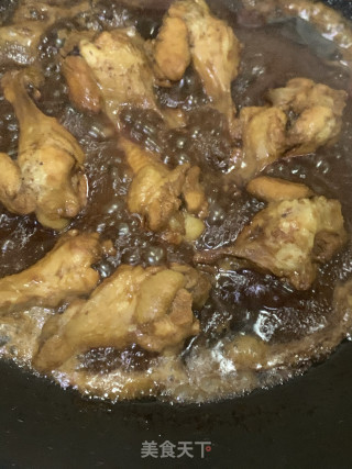 红烧鸡翅根的做法步骤：5