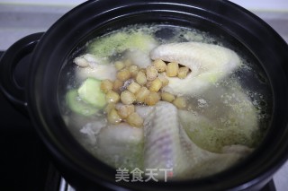 干贝鸡汤的做法步骤：8
