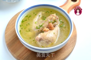 干贝鸡汤的做法步骤：11