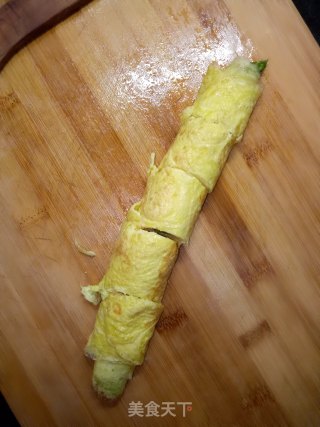 芦笋厚蛋烧的做法步骤：9