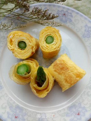 芦笋厚蛋烧的做法步骤：10