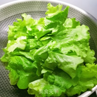 炝炒生菜的做法步骤：7
